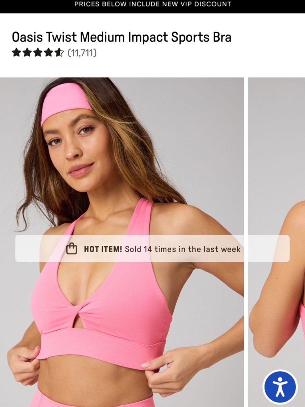 Fabletics PureLuxe Pink Matching Set
